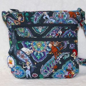 NWT Vera Bradley Disney Pixar Toy Story Triple Zip Hipster Crossbody Bag Purse
